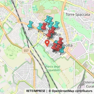 Mappa Via Fabrizio Luscino, 00173 Roma RM, Italia (0.639)