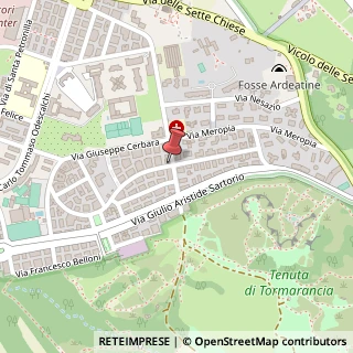 Mappa Via Lorenzo Bonincontri,  61, 00147 Roma, Roma (Lazio)
