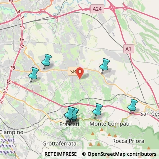 Mappa Via Boccadifalco, 00132 Roma RM, Italia (5.08364)