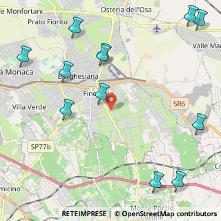 Mappa Via Boccadifalco, 00132 Roma RM, Italia (3.10667)