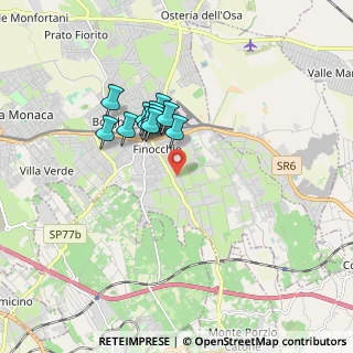Mappa Via Boccadifalco, 00132 Roma RM, Italia (1.40818)