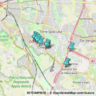 Mappa Via Umberto Quintavalle, 00173 Roma RM, Italia (1.38)