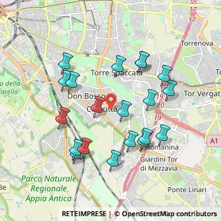 Mappa Via Umberto Quintavalle, 00173 Roma RM, Italia (2.0115)