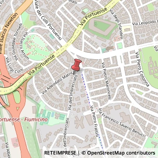 Mappa Via dell'Imbrecciato, 56, 00149 Roma, Roma (Lazio)