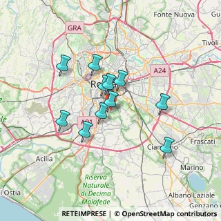 Mappa Viale Tor Marancia, 00147 Roma RM, Italia (5.90545)