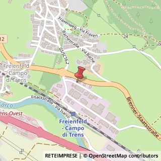 Mappa Handwerkerzone Trens, 32, 39040 Campo di Trens, Bolzano (Trentino-Alto Adige)