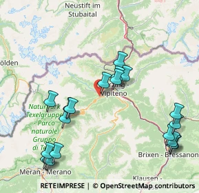 Mappa Via Passo Giovo, 39049 Vipiteno BZ, Italia (18.703)