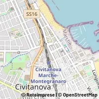 Karte Civitanova Marche