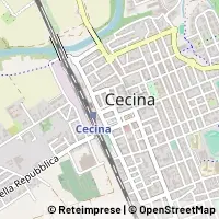 地図 Cecina