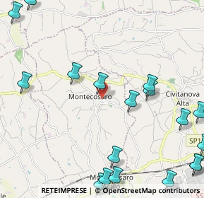 Mappa Viale della Vittoria, 62010 Montecosaro MC, Italia (3.20944)