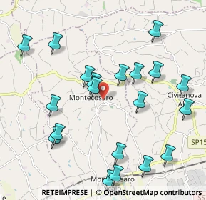 Mappa Viale della Vittoria, 62010 Montecosaro MC, Italia (2.343)