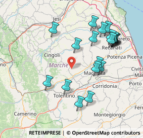 Mappa 62010 Treia MC, Italia (16.872)