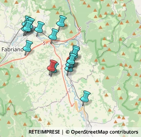 Mappa Piazza Giacomo Matteotti, 60043 Cerreto D'esi AN, Italia (3.53611)