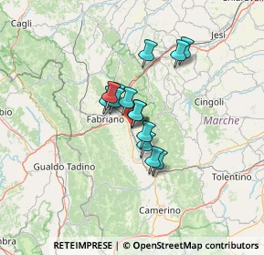 Mappa Via Esino, 60043 Cerreto d'Esi AN, Italia (8.74786)