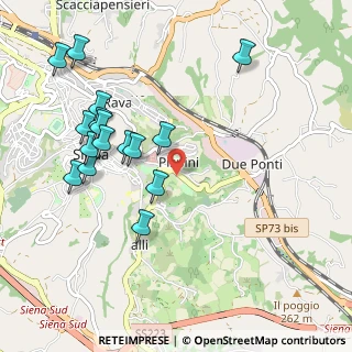 Mappa Via Aretina, 53100 Siena SI, Italia (1.11813)