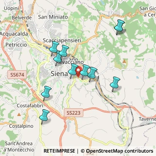 Mappa Via Aretina, 53100 Siena SI, Italia (1.87)