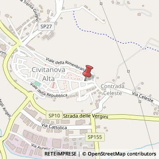 Mappa Piazza Giuseppe Garibaldi, 21, 62012 Civitanova Alta MC, Italia, 62012 Civitanova Marche, Macerata (Marche)