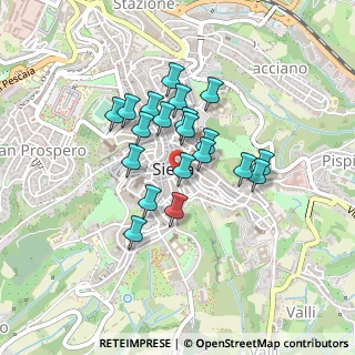 Mappa VIA, 53100 Siena SI, Italia (0.3455)