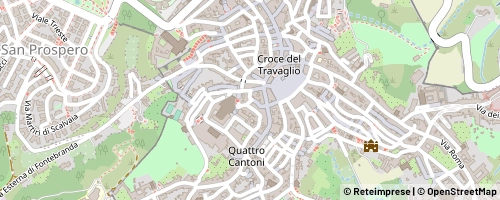 Mappa Siena