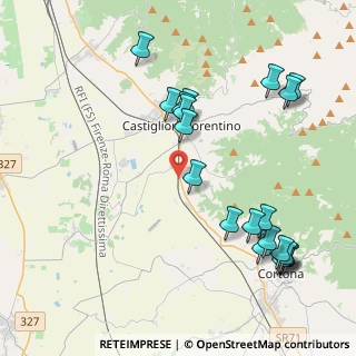 Mappa Loc. Montecchio, 52011 Bibbiena AR, Italia (4.916)