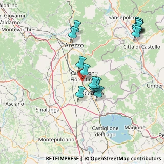 Mappa Loc. Montecchio, 52011 Bibbiena AR, Italia (18.44438)
