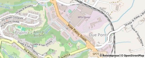 Mappa Siena