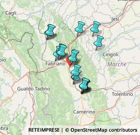 Mappa 60043 Cerreto d'Esi AN, Italia (10.584)