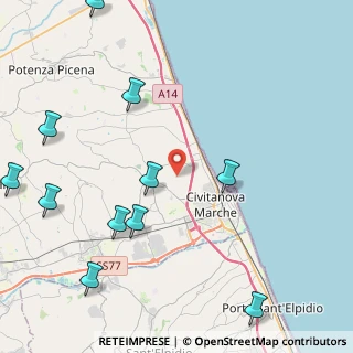 Mappa Strada Comunale Villa Conti, 62012 Civitanova Marche MC, Italia (6.175)