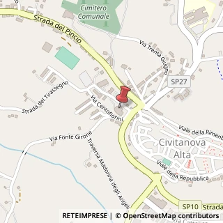 Mappa Strada del Tirassegno, 13B, 62012 Civitanova Marche, Macerata (Marche)