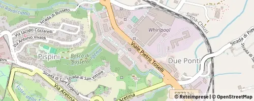Mappa Siena
