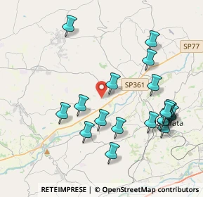 Mappa Contrada Sta. Maria in Selva, 62010 Treia MC, Italia (4.44)