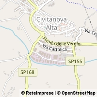 Mapa Civitanova Marche