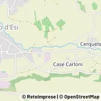 Map Cerreto d'Esi