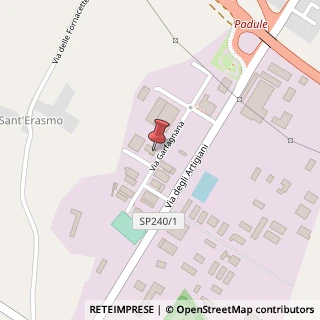 Mappa Via degli Artigiani, 39, 06024 Gubbio, Perugia (Umbria)