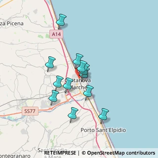 Mappa Porto, 62012 Civitanova Marche MC, Italia (2.8975)