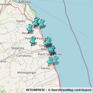 Mappa Porto, 62012 Civitanova Marche MC, Italia (10.67158)