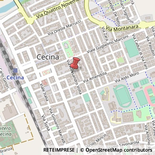 Mappa Via Alessandro Volta,  23, 57023 Cecina, Livorno (Toscana)