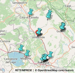 Mappa Via Carlo Forlanini, 06019 Umbertide PG, Italia (17.8655)