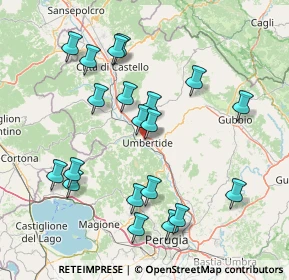 Mappa Via Carlo Forlanini, 06019 Umbertide PG, Italia (16.583)