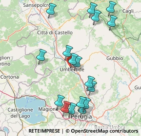 Mappa Via Carlo Forlanini, 06019 Umbertide PG, Italia (17.99353)