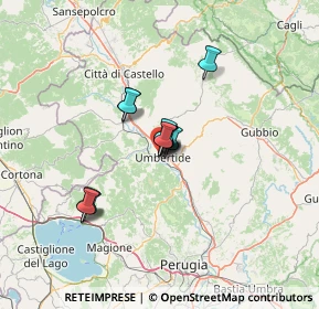 Mappa Via Carlo Forlanini, 06019 Umbertide PG, Italia (8.5475)