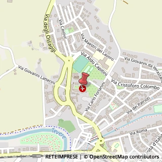 Mappa Via Carlo Forlanini, 5, 06019 Umbertide, Perugia (Umbria)