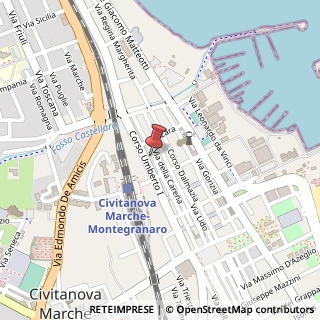 Mappa Corso Umberto I, 161, 62012 Civitanova Marche, Macerata (Marche)