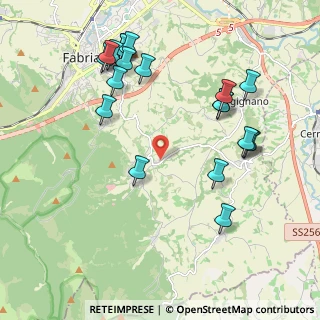 Mappa Via Fausto Coppi, 60044 Fabriano AN, Italia (2.36)
