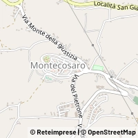 Kaart Montecosaro