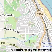 지도 Civitanova Marche