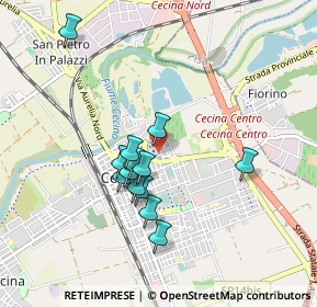 Mappa Piazza Iori, 57023 Cecina LI, Italia (0.78231)
