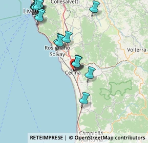 Mappa Piazza Iori, 57023 Cecina LI, Italia (20.4805)