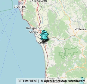 Mappa Piazza Iori, 57023 Cecina LI, Italia (4.87273)