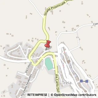 Mappa Via Monti Sibillini, 39, 62010 Treia, Macerata (Marche)